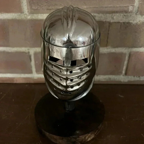 NEW Museum Miniature Medieval Maximilian Armet War Helmet Circa 1500's Decor - Picture 5 of 7